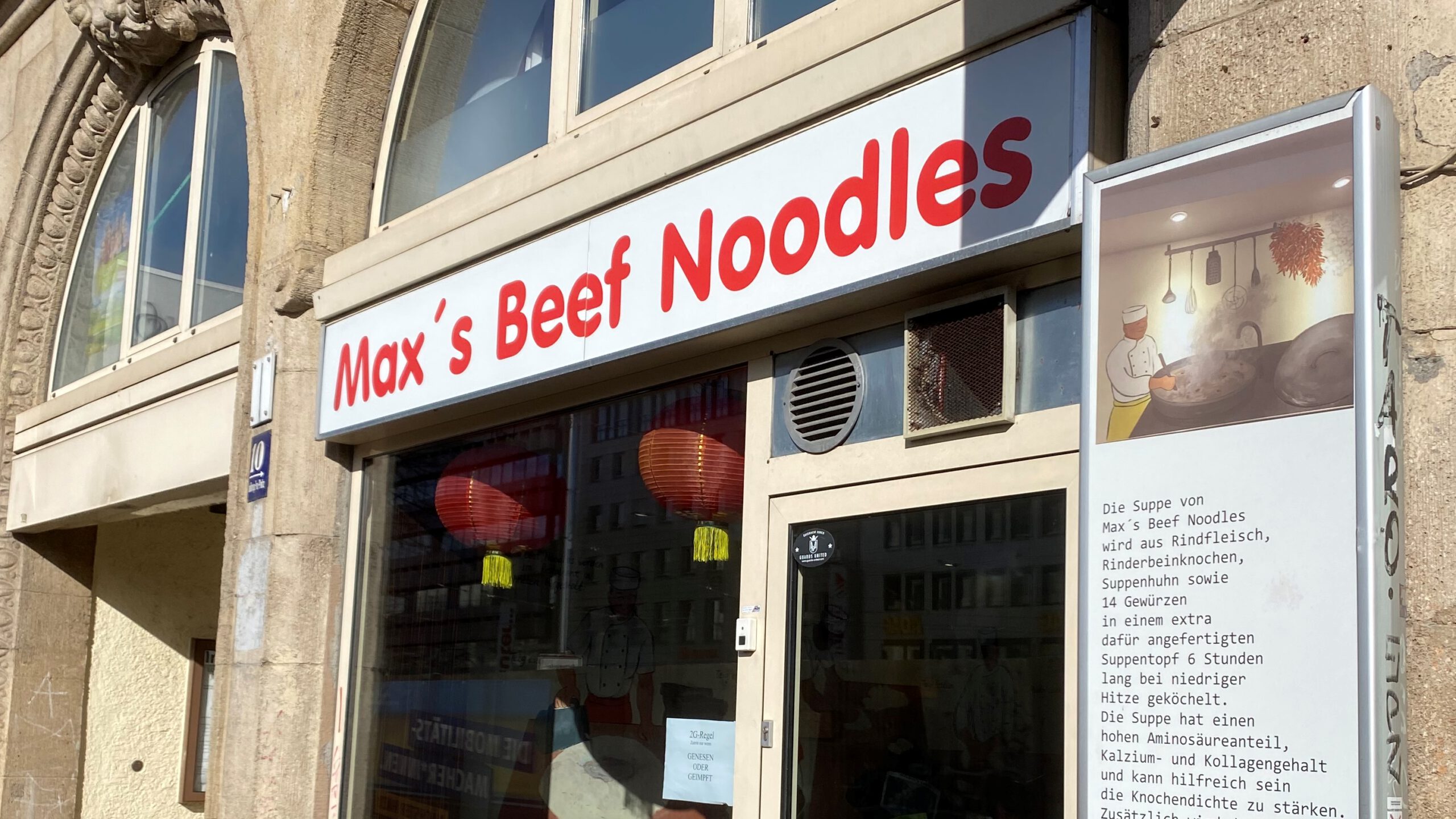 Mehr über den Artikel erfahren Max´s Beef Noodles